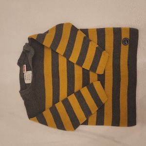 Zara 2-3 years Boys Yellow and Gray Sweater